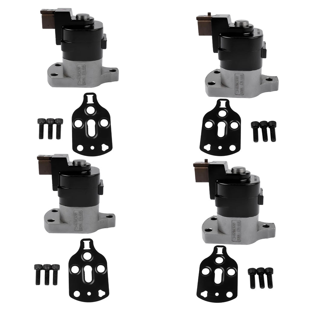 Set of 4 Fuel Pump Metering Control Actuators for Cummins ISX ISX15 QSX15 (4902907)