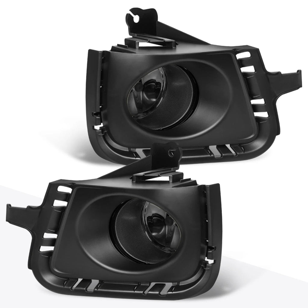 Fog Lights for Toyota Prius-C (2012–2014) - Smoked Lens, Bezel, Switch