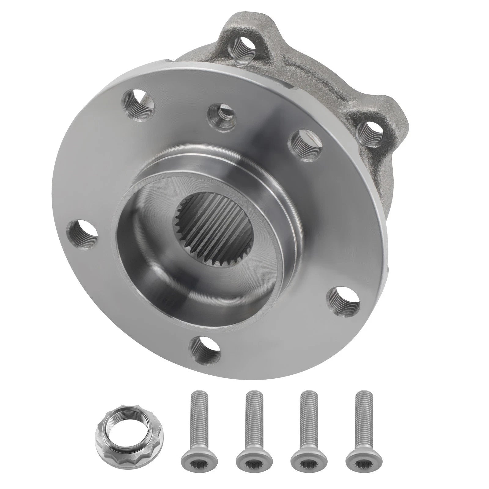 Front LH RH Wheel Bearing Hub Assembly ABS for BMW X5 X6 (2007–2013) 3003122104