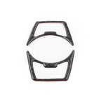 LHD Headlight Switch Cover Trim for Mustang 2015-2019 Carbon Fiber