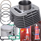 Top End Kit Cylinder Piston Gasket for Yamaha Kodiak 400, Big Bear 400 (1993–1999)