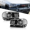 Set of 4 Headlight Assemblies for Sierra 1500, Yukon (1999–2007)