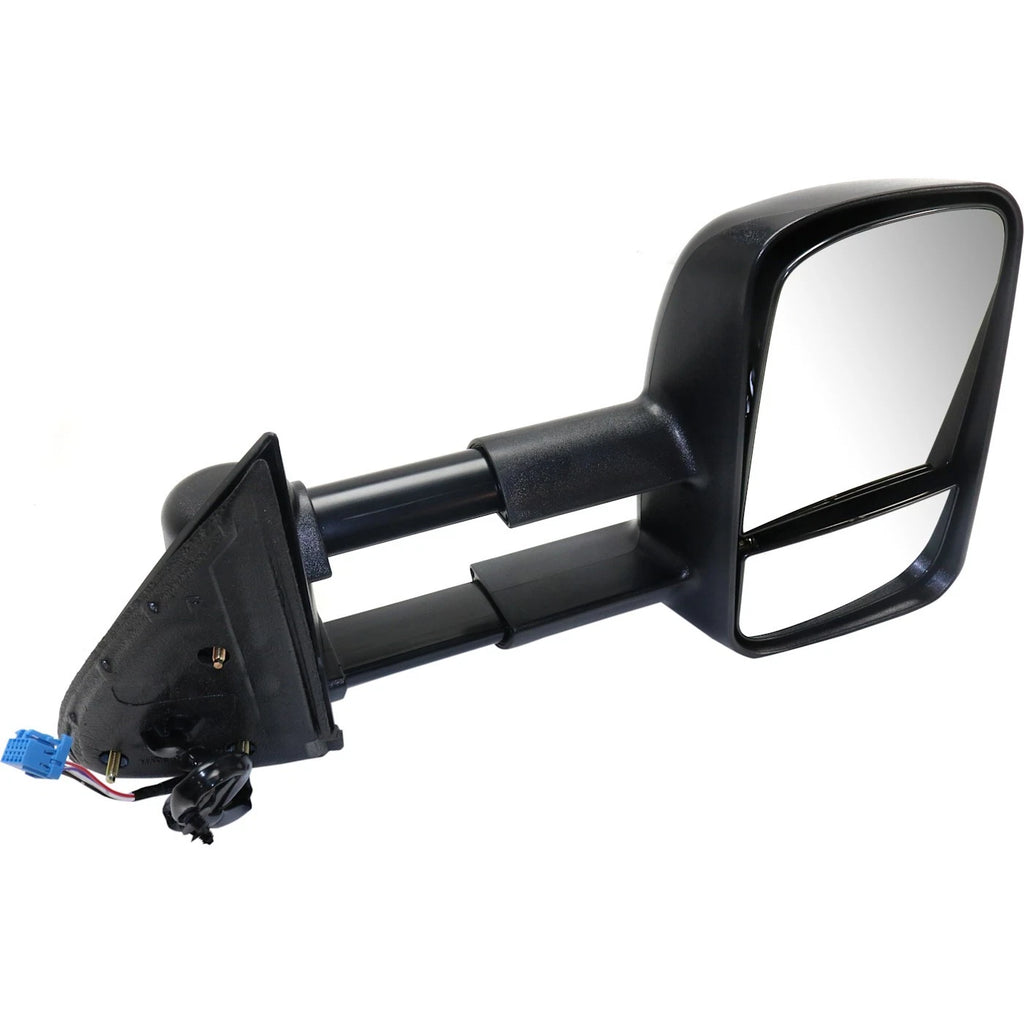 Towing Mirror for Chevy Silverado 1500 (2003–2006) Right Manual Fold Textured Black