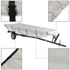 Jon Boat Cover for Jon Boat (14ft) - Waterproof Heavy Duty Trailerable
