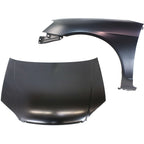 Hood and Fender Kit for Honda Civic (2001–2003) 4 Door Sedan