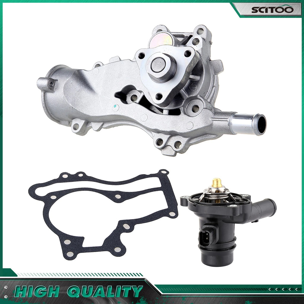 Water Pump Thermostat for Chevy Cruze Sonic Trax Buick Encore 1.4L (2011–2019) 25192709