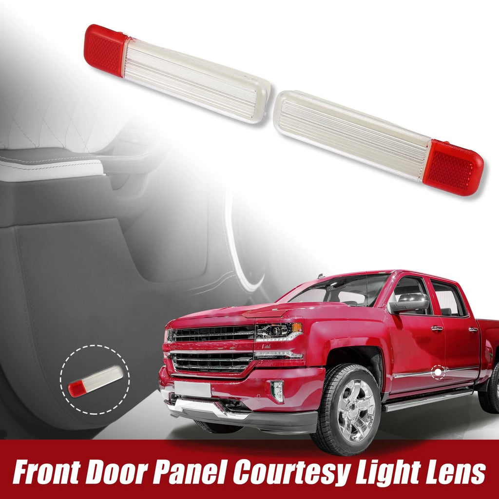LED Interior Door Courtesy Light Lamps Pair for Chevy Silverado, GMC Sierra 