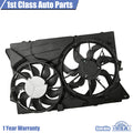 Radiator and Condenser Fan for Ford Explorer Lincoln MKT (2013–2015) DA8Z8C607A