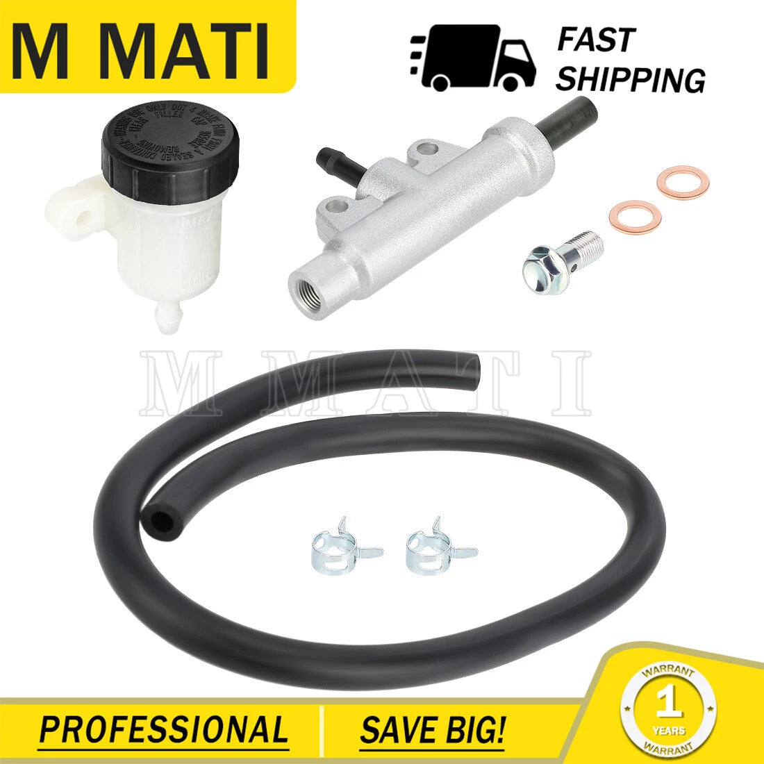 Rear Foot Brake Master Cylinder for Polaris Sportsman 800 (2008–2010) 1911274