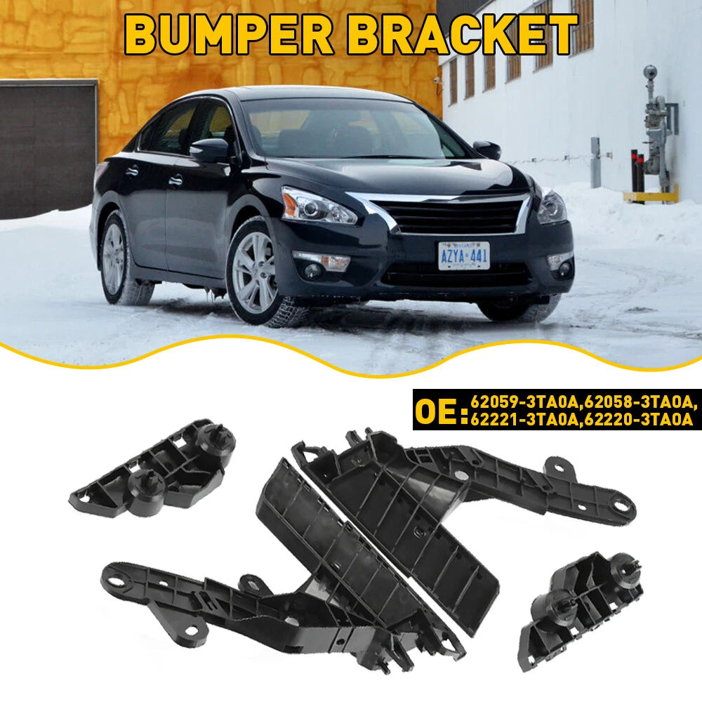 Set of 4 Bumper Bracket Retainers for Altima Sedan (2013–2015)