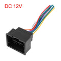 DC 12V Car Female CD Radio Wire Harness Adapter Connector for Chevrolet Cruze (2011–2016)