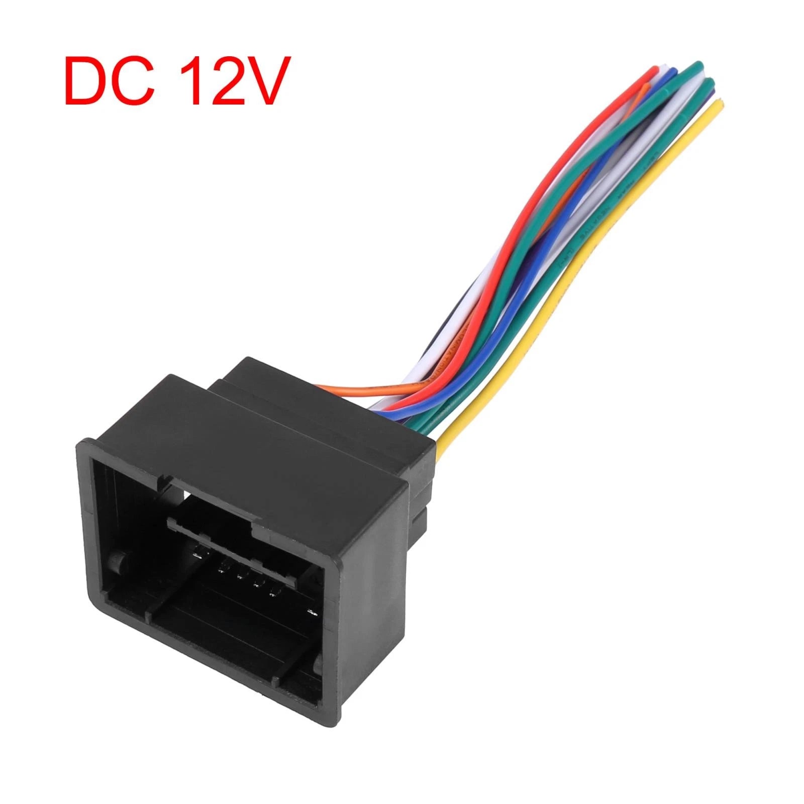 DC 12V Car Female CD Radio Wire Harness Adapter Connector for Chevrolet Cruze (2011–2016)