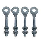 4Pcs 12mm Chain Axle Adjuster for 50cc 70cc 90cc 110cc 125cc ATV Dirt Bike