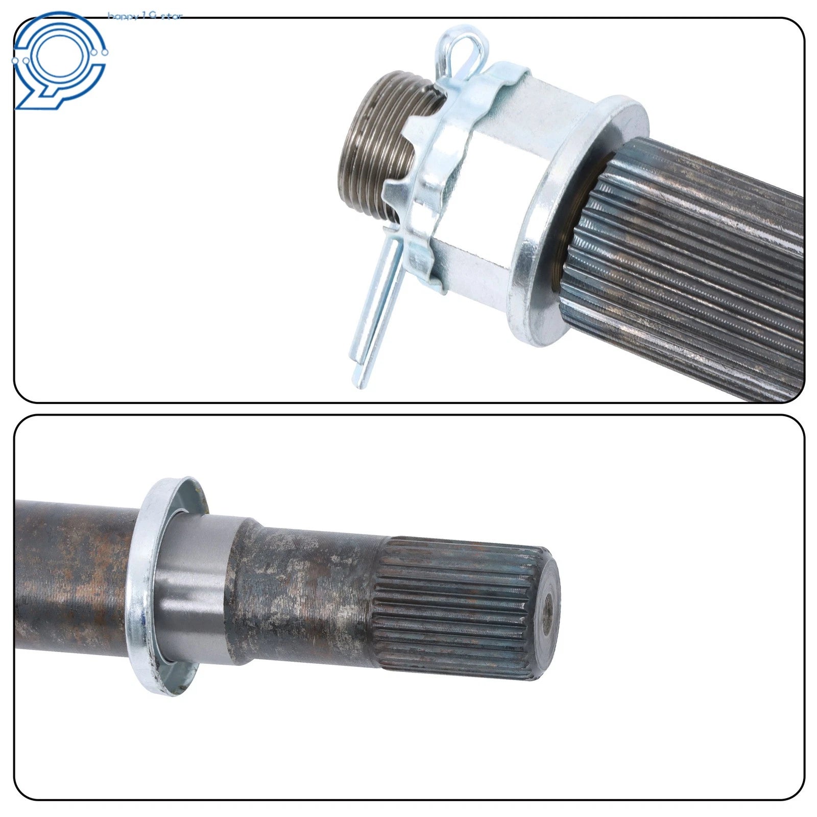 2X Front Side CV Axle Assembly for Infiniti JX35 QX60 (2013-2016)