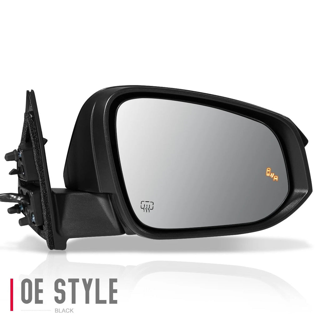 Powered Heated Door Mirror Right for Toyota Highlander (2017–2019) TO1321361