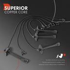 5x Spark Plug Wire Set for Toyota Camry (1992-1996)