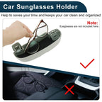 Car Sunglasses Case for Hyundai Tucson 2022-2025 ABS Grey 1 x Set