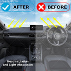 Dash Mat Dashboard Cover for Mitsubishi Eclipse Cross (2017–2023)