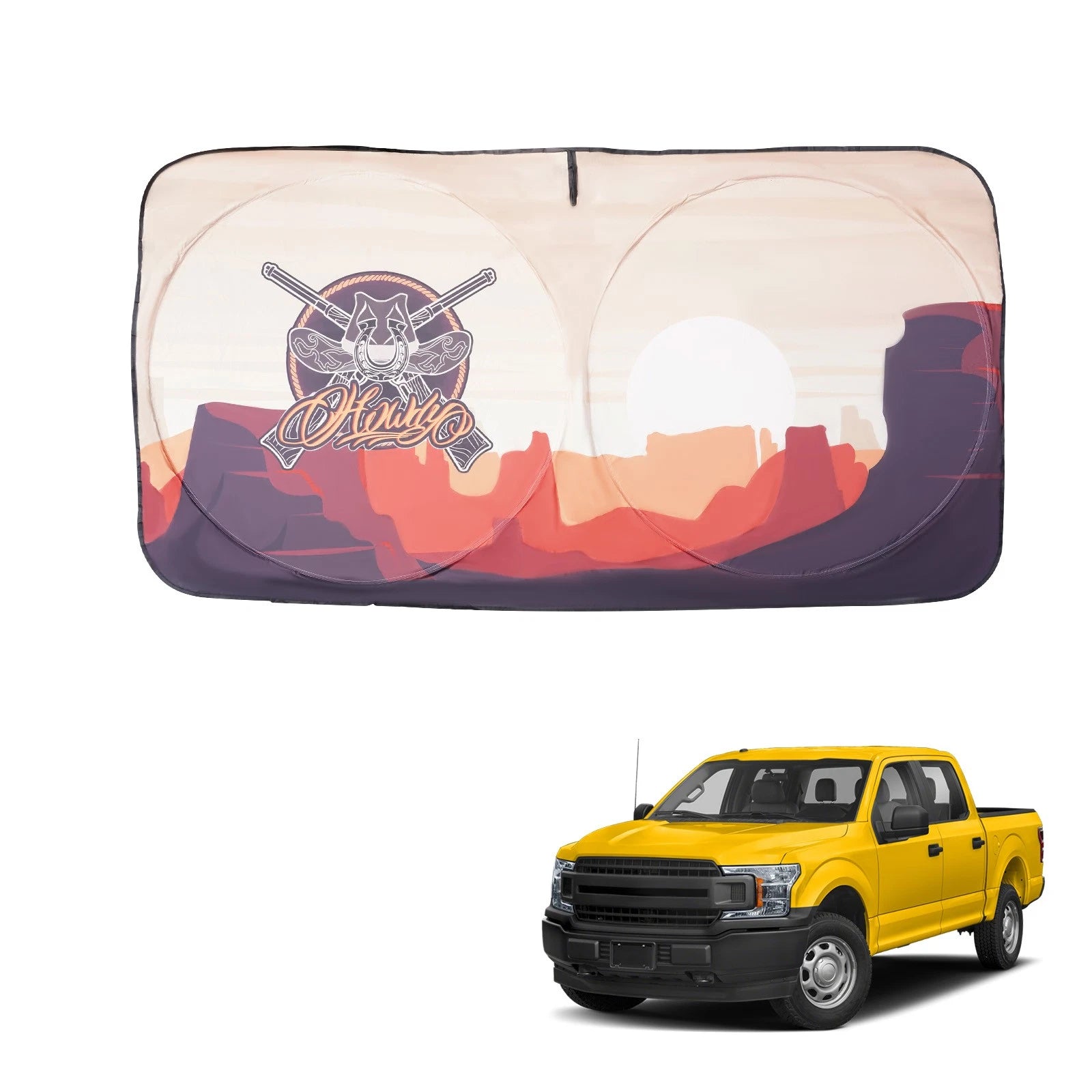Foldable Front Windshield Sun Shade for Ford F-150 (2015–2020)