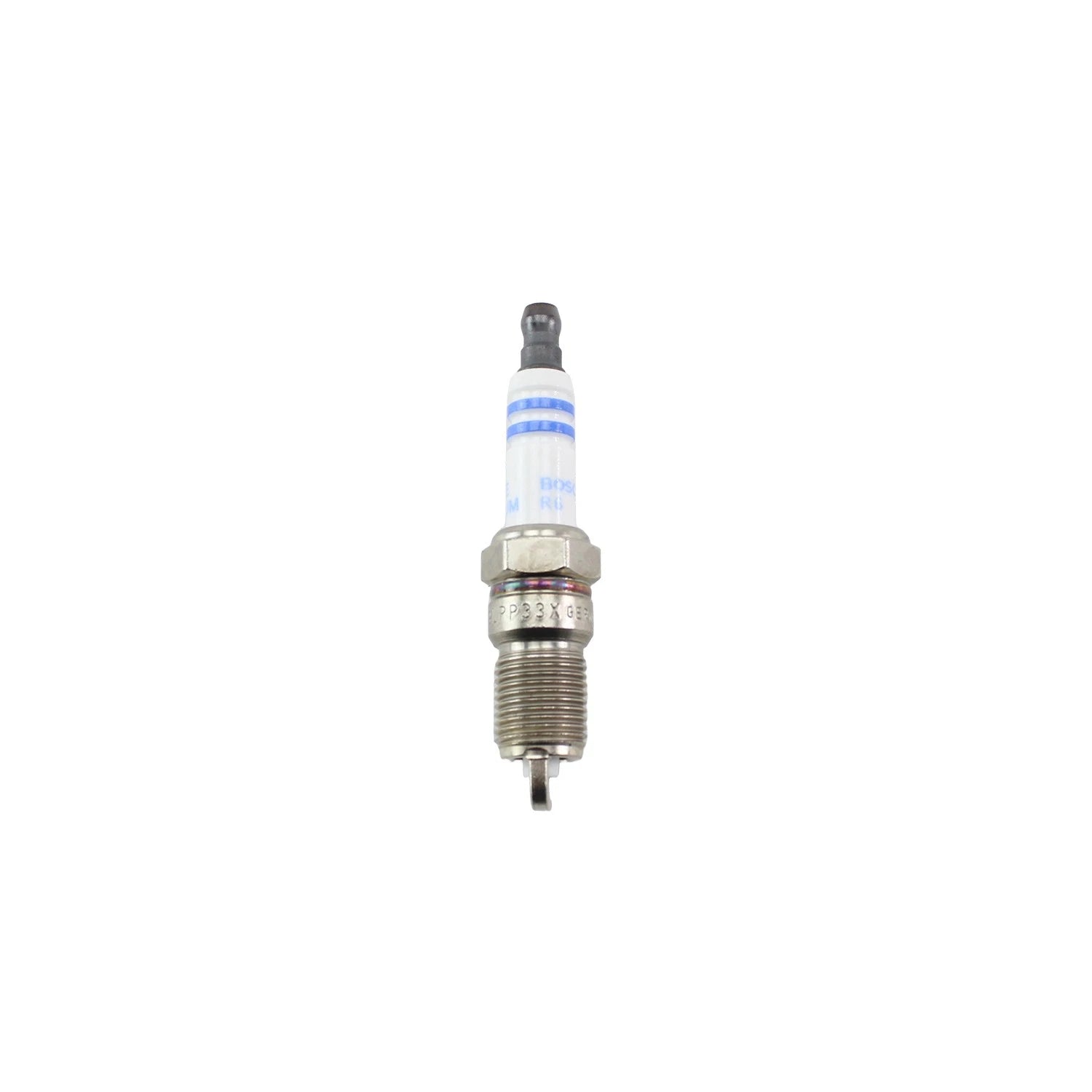 Set of 4 Spark Plugs for Buick Chevy GMC Oldsmobile Pontiac Saturn (Bosch Double Platinum)