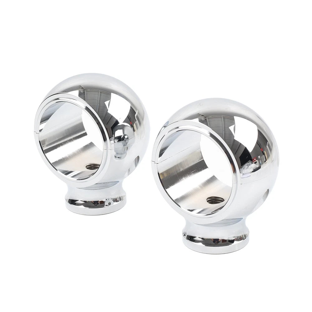 2 Rise Handlebar Riser Clamp Mount Chrome for Harley Sportster Softail