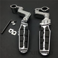 1" Highway Radical Tombstone Offset Mount Clamp Foot Peg for Honda GoldWing