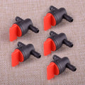 Fuel Tap 5 x Petrol Inline Filter Switch for Motorcycle