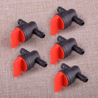 Fuel Tap 5 x Petrol Inline Filter Switch for Motorcycle