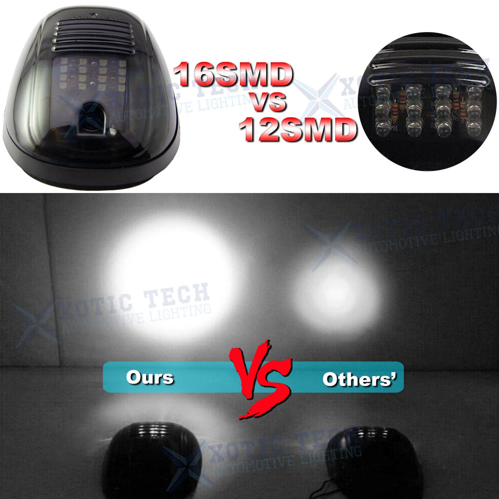 Smoked Lens Rooftop Cab Running Light LED 6000K for Dodge Ram (2010-2024)