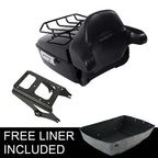Trunk Backrest Pad Mount Rack for Harley Touring Road King (2009–2013)