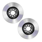 2X E-Coated Disc Brake Rotors 312mm for Audi TT, BMW M5, Jetta