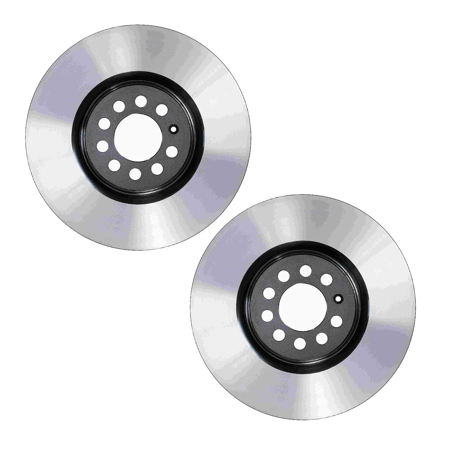 2X E-Coated Disc Brake Rotors 312mm for Audi TT, BMW M5, Jetta