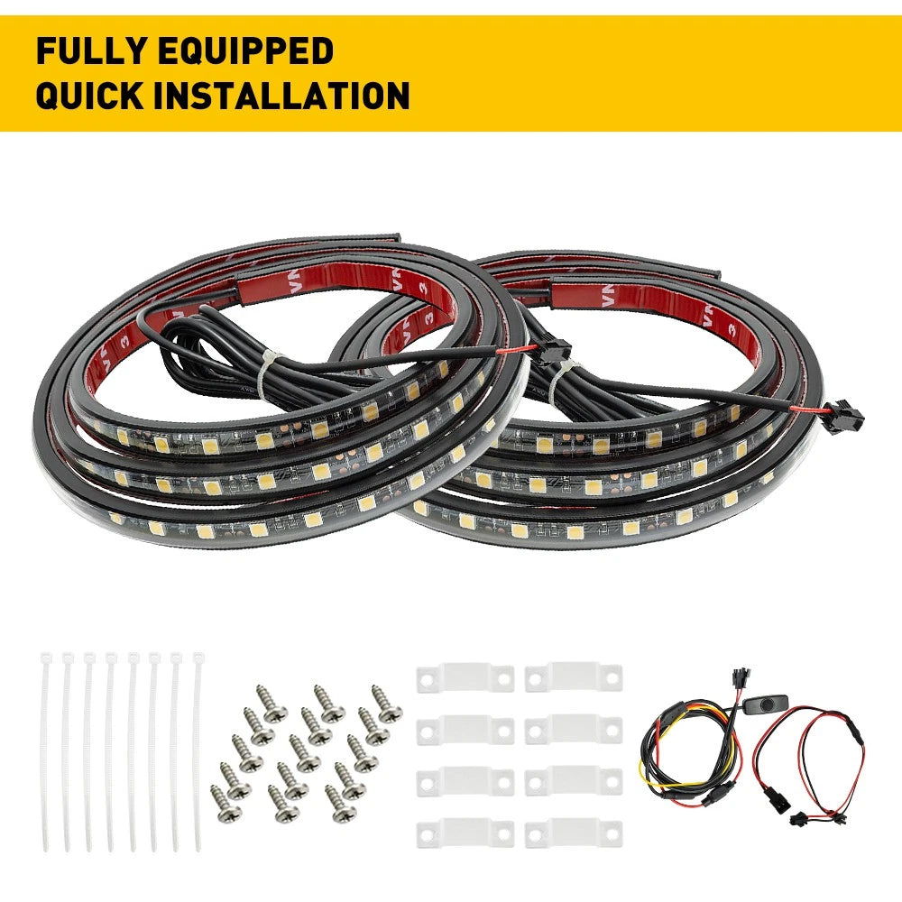 2X LED Backup Reverse Light Bulbs for Ford Chevy