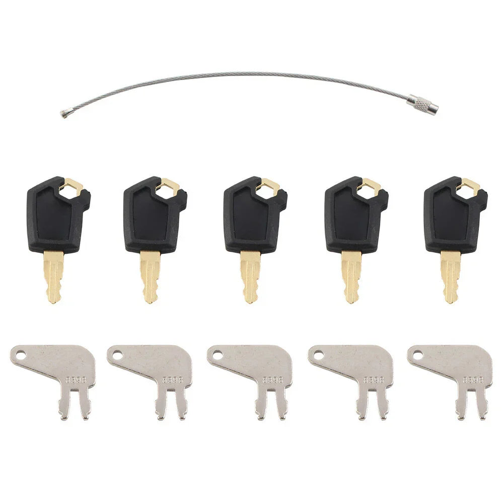 Ignition Key Set for Cat Dozers & Padlocks (5P8500, 8H-5306)