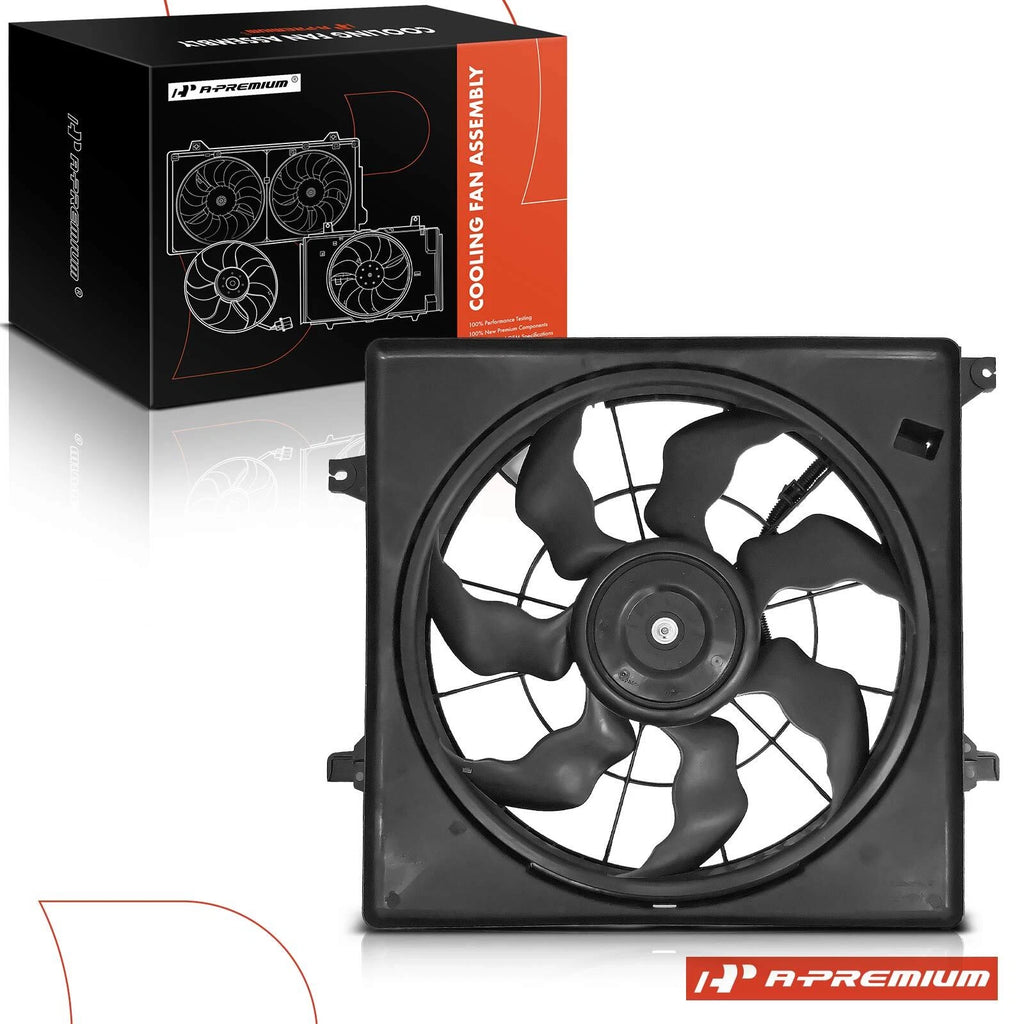 Cooling Fan Assembly with Shroud for Kia Sorento (2016–2018)