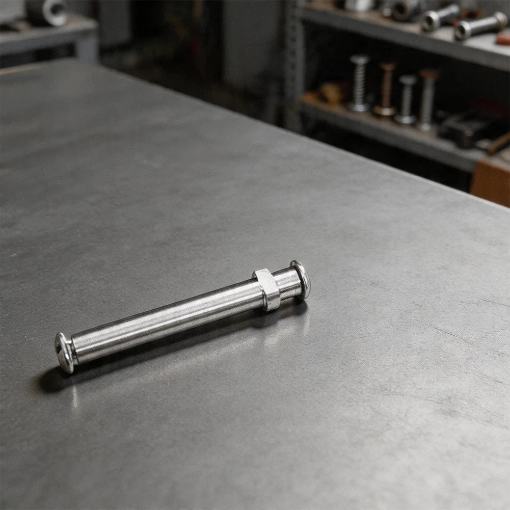 4mm x 28.9mm Stainless Steel Fishing Reel Rocker Shaft for DIY Builds