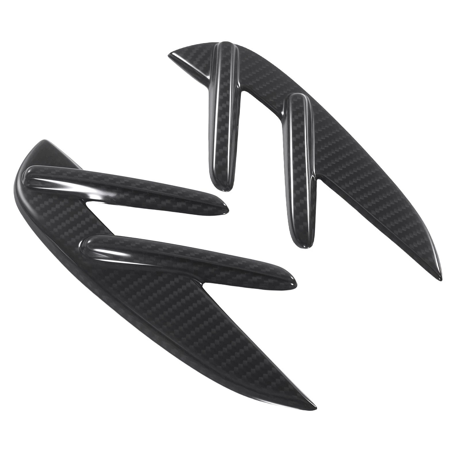 Black Carbon Fiber Vent Trim for BMW G80 M3 (2021–2024)