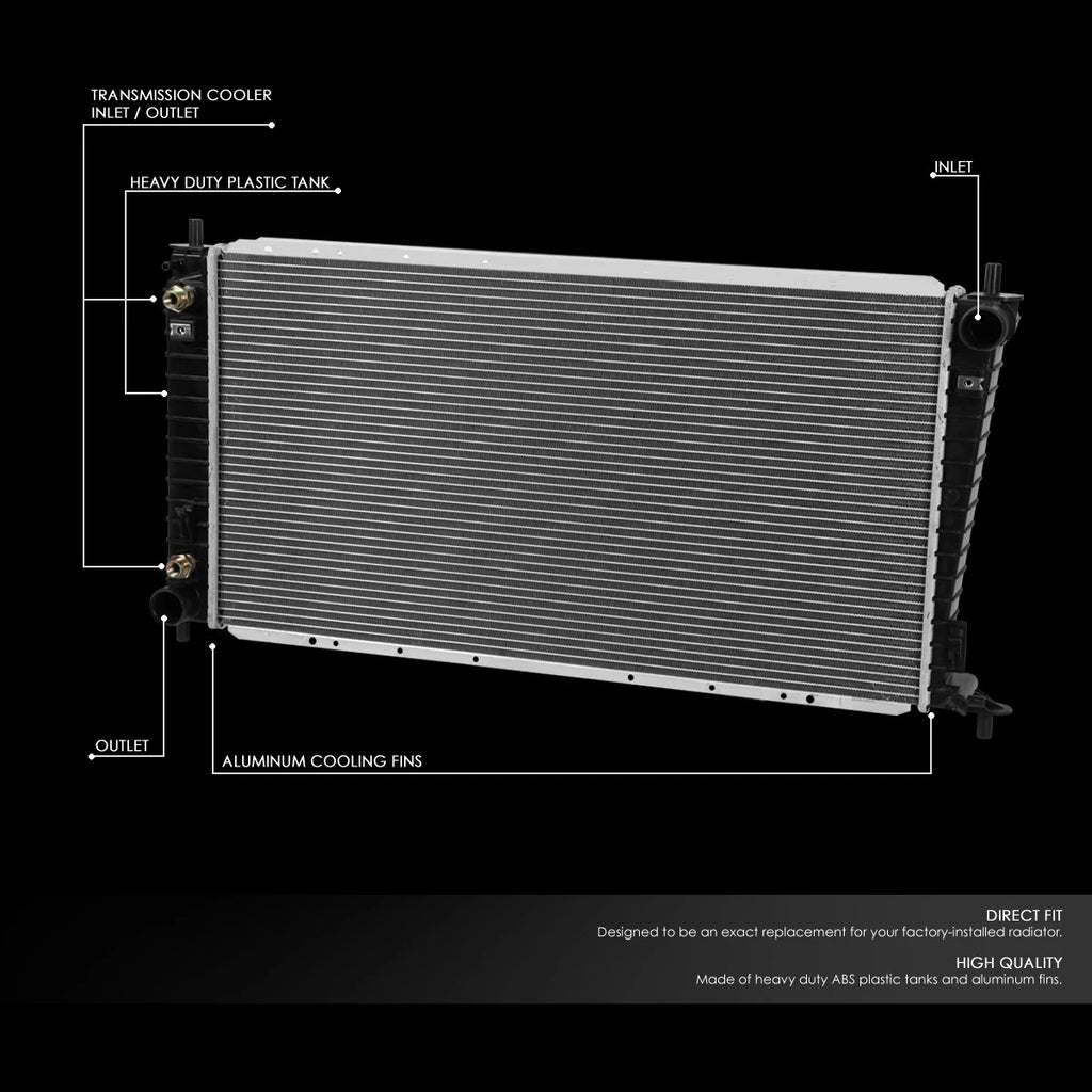 Aluminum Core Radiator DPI 1831 for Ford Expedition F150 F250 (1997–1998)