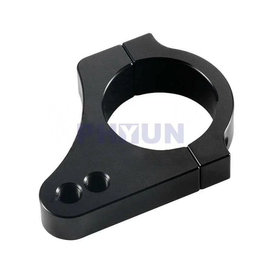 32mm Universal Motorcycle Steering Damper Fork Frame Clamp Bracket CNC Alu