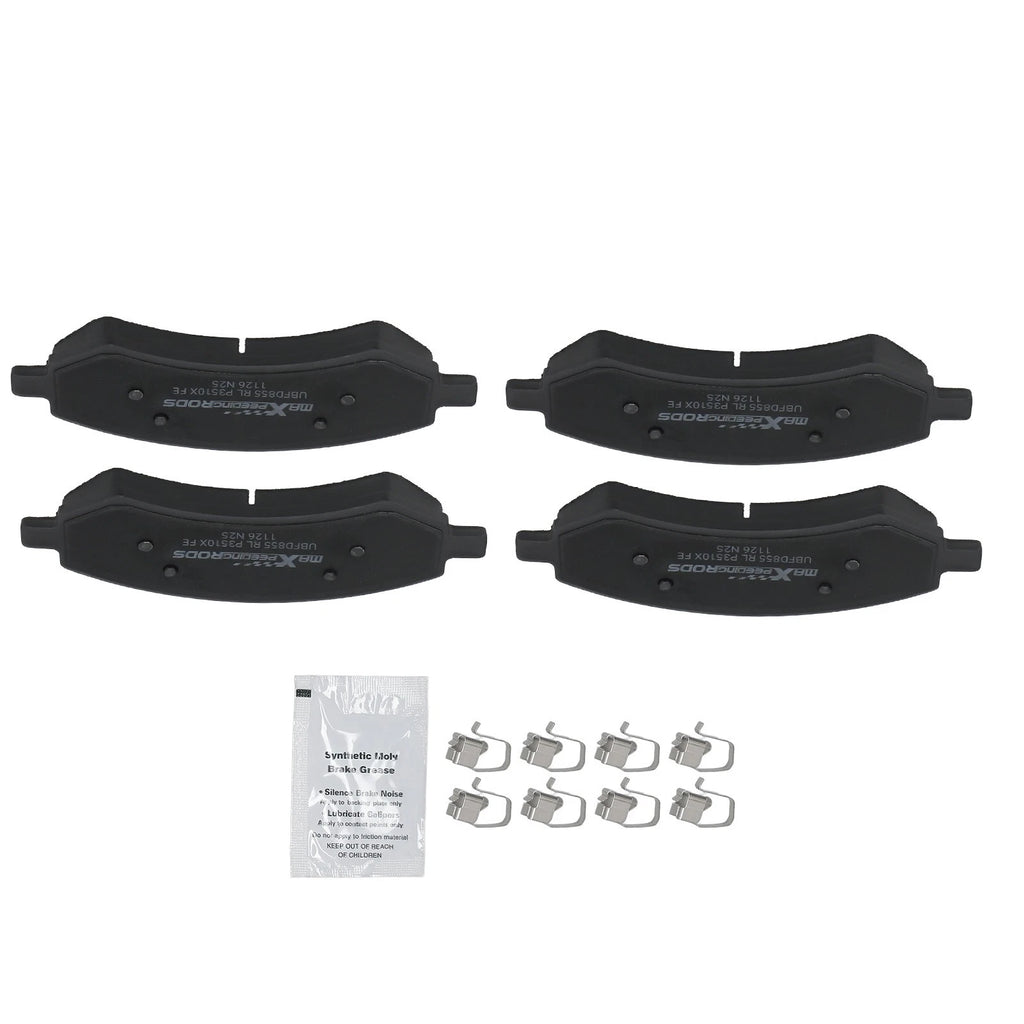 Set of 4 Front Brake Pads Kit for Dodge Dakota Durango Ram 1500 (2005–2010) D1084