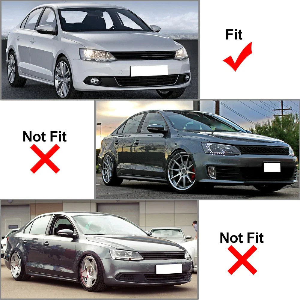 Fog Light Grille Covers  for VW Jetta (2011-2014)