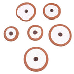 Sax Pads Set of 4 for Alto Sax (Sax Neck Strap Included)