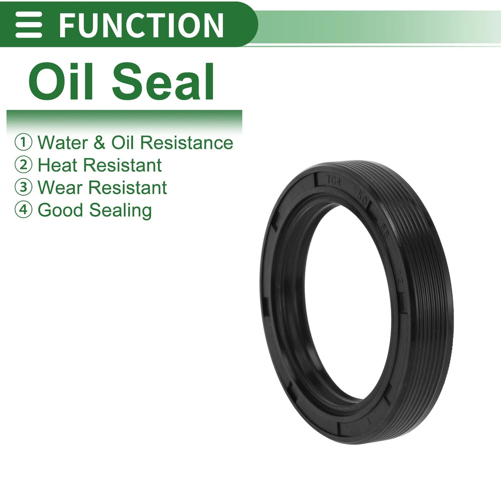 Oil Seal   - 50x68x12mm NBR Rubber High Pressure