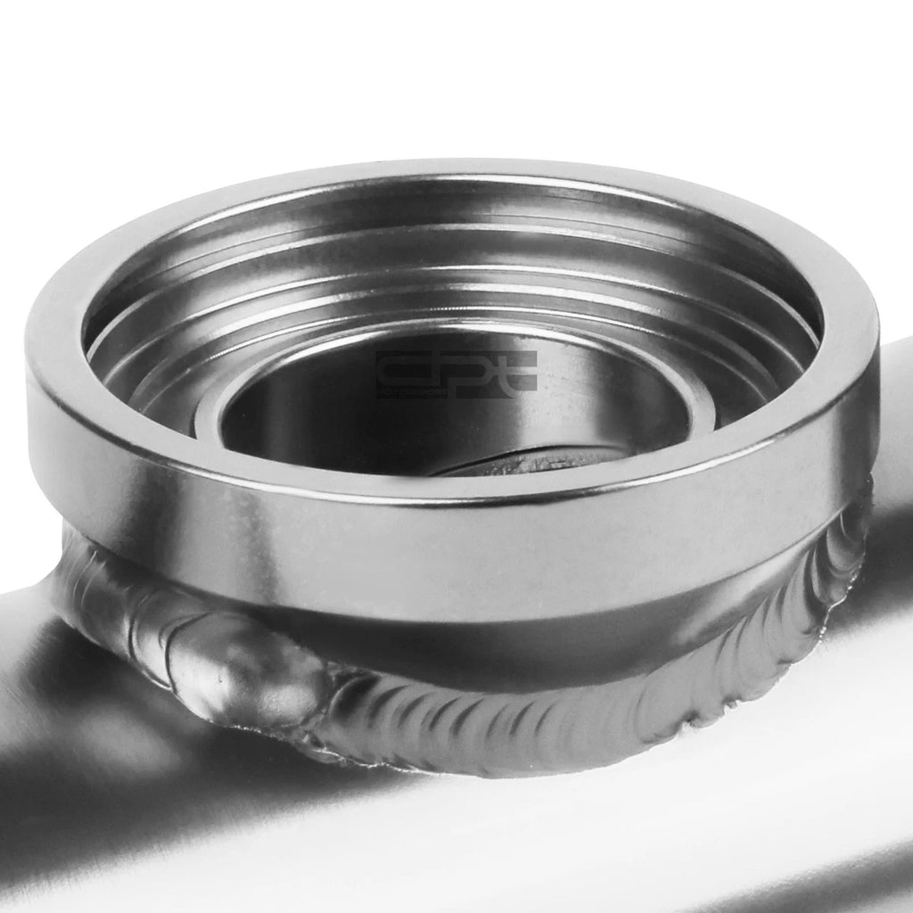 Dual SSQV 2.5" Aluminum Turbo Blow Off Valve Flange Pipe Adaptor for