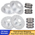 Brake Rotors and Ceramic Pads Kit for Toyota Camry (2012–2017)