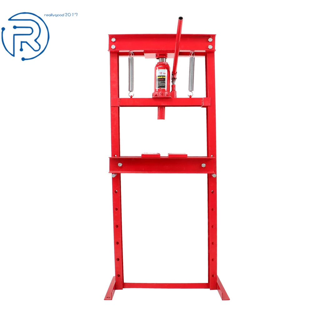 12 Ton Hydraulic Shop Press for Benchtop Use