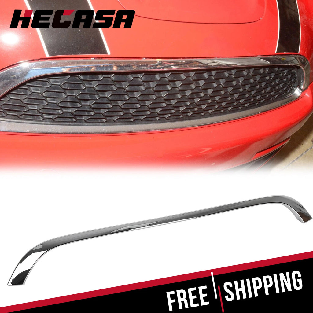 Chrome Grille Hood Trim Moulding for Mini Cooper R55 R56 R58 R59 (2009–2015)