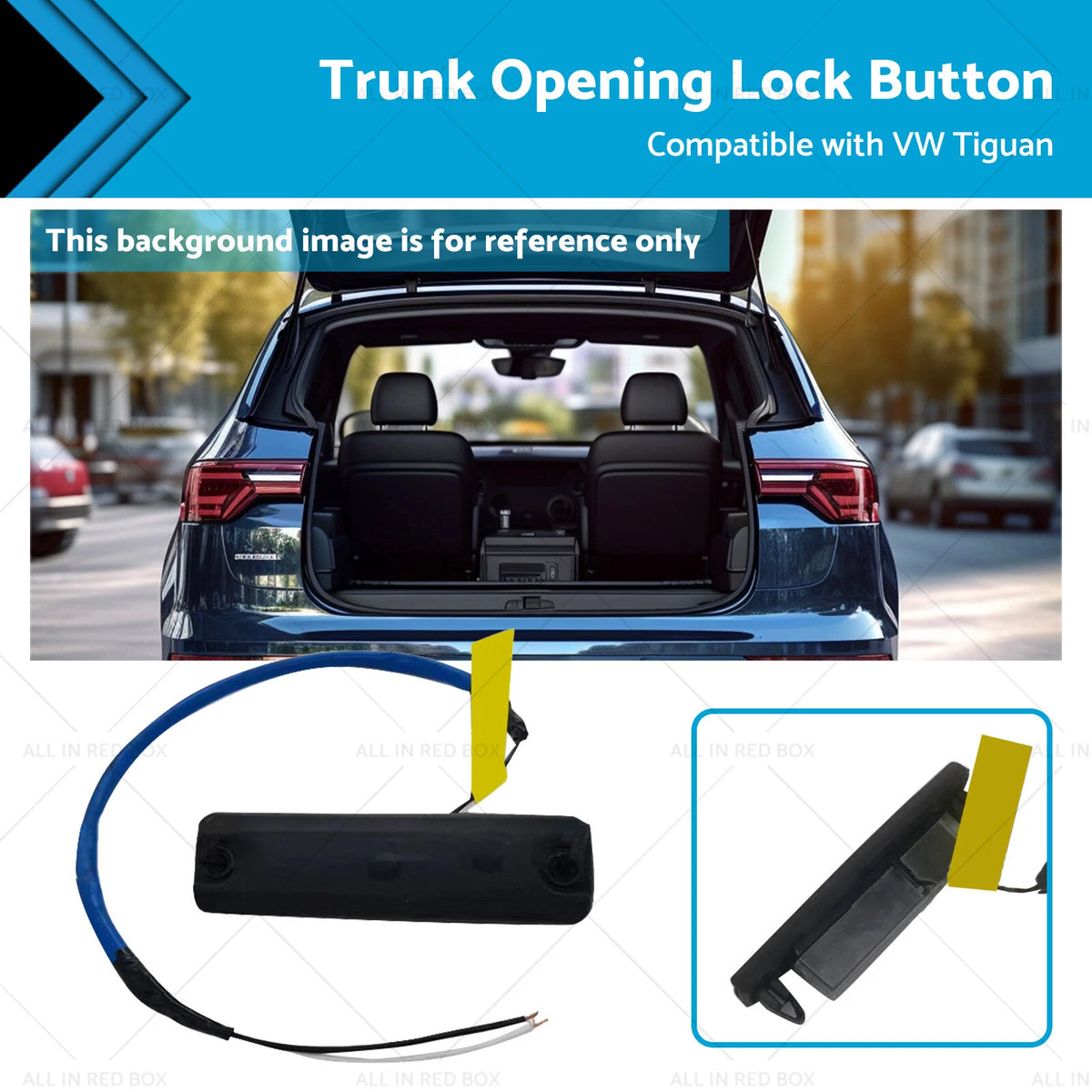 Trunk Opening Lock Button for Kia Sportage, Ceed, Hyundai Tucson (2010–2023)