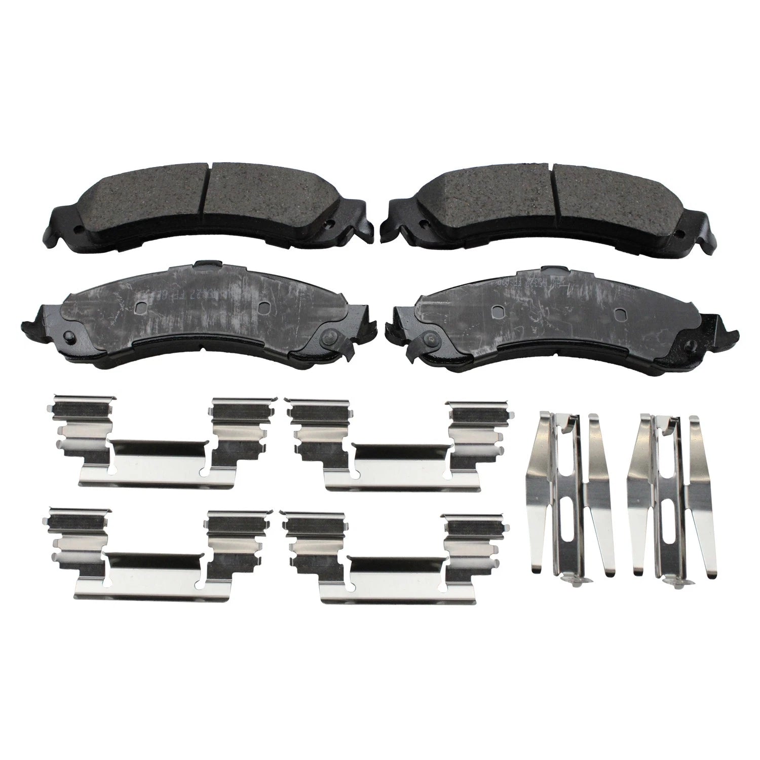 DuraGo Rear Rotors & Akebono ProACT Ceramic Brake Pads Kit for Sierra 1500 HD (2001–2007)