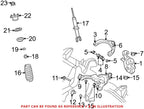 Front Passenger Right Lower Suspension Control Arm for Dodge (OEM)
